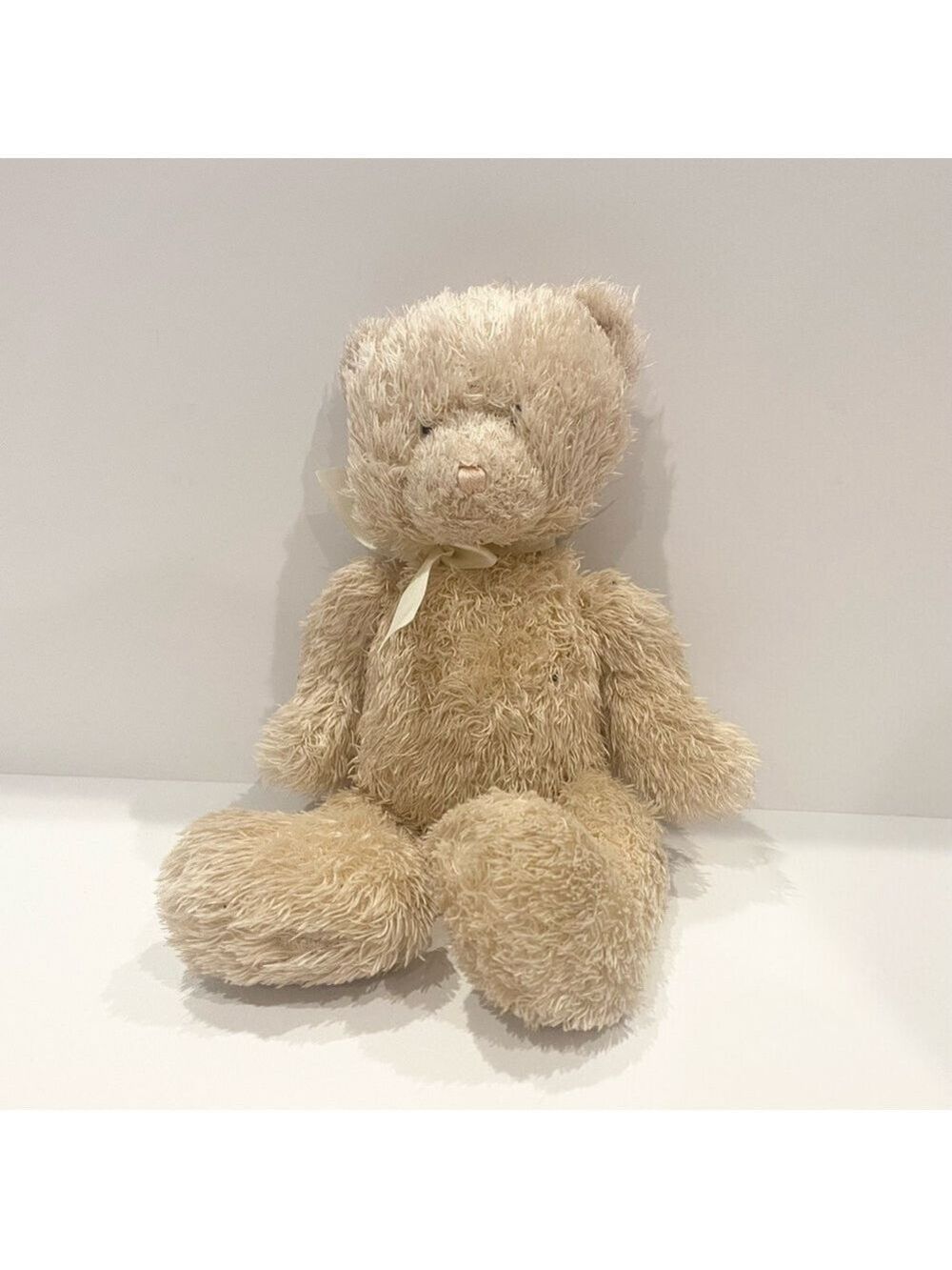 Gund Buffles Bear Plush Tan 58148 Stuffed Animal Baby Toy Floppy Cuddle Brown